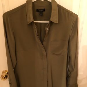 J.crew silk blouse